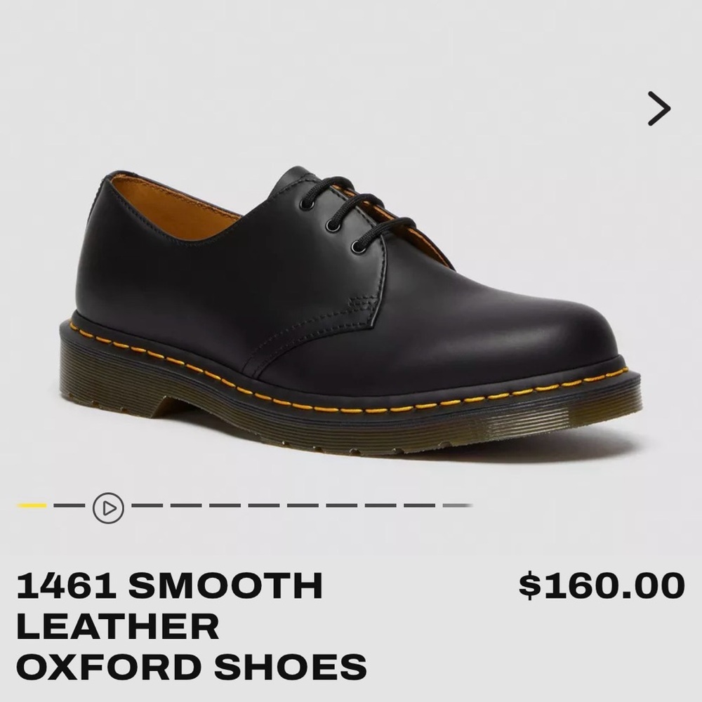 Dr. Martens Black Smooth Leather Loafers